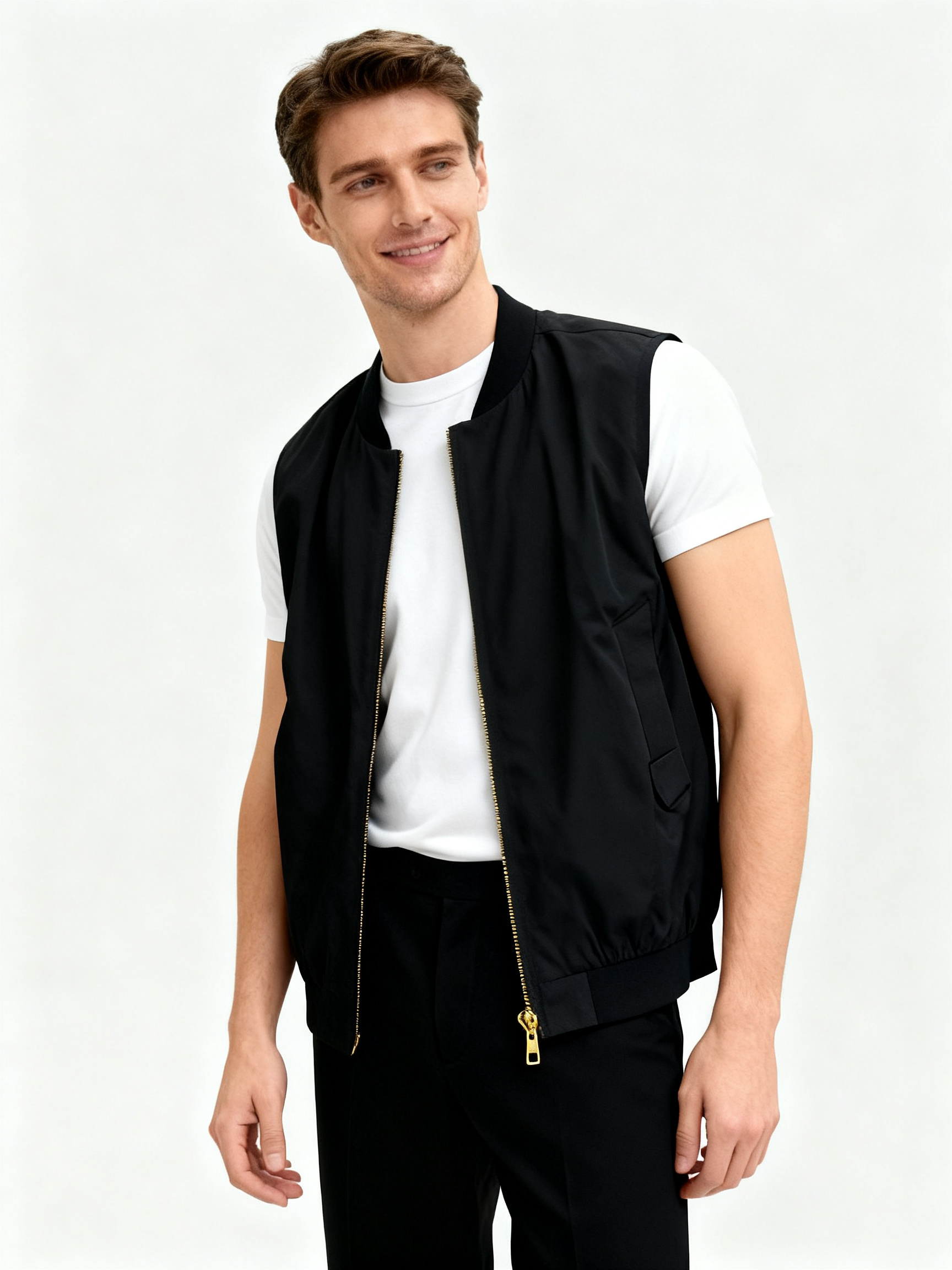 Bomber Vest Jacket