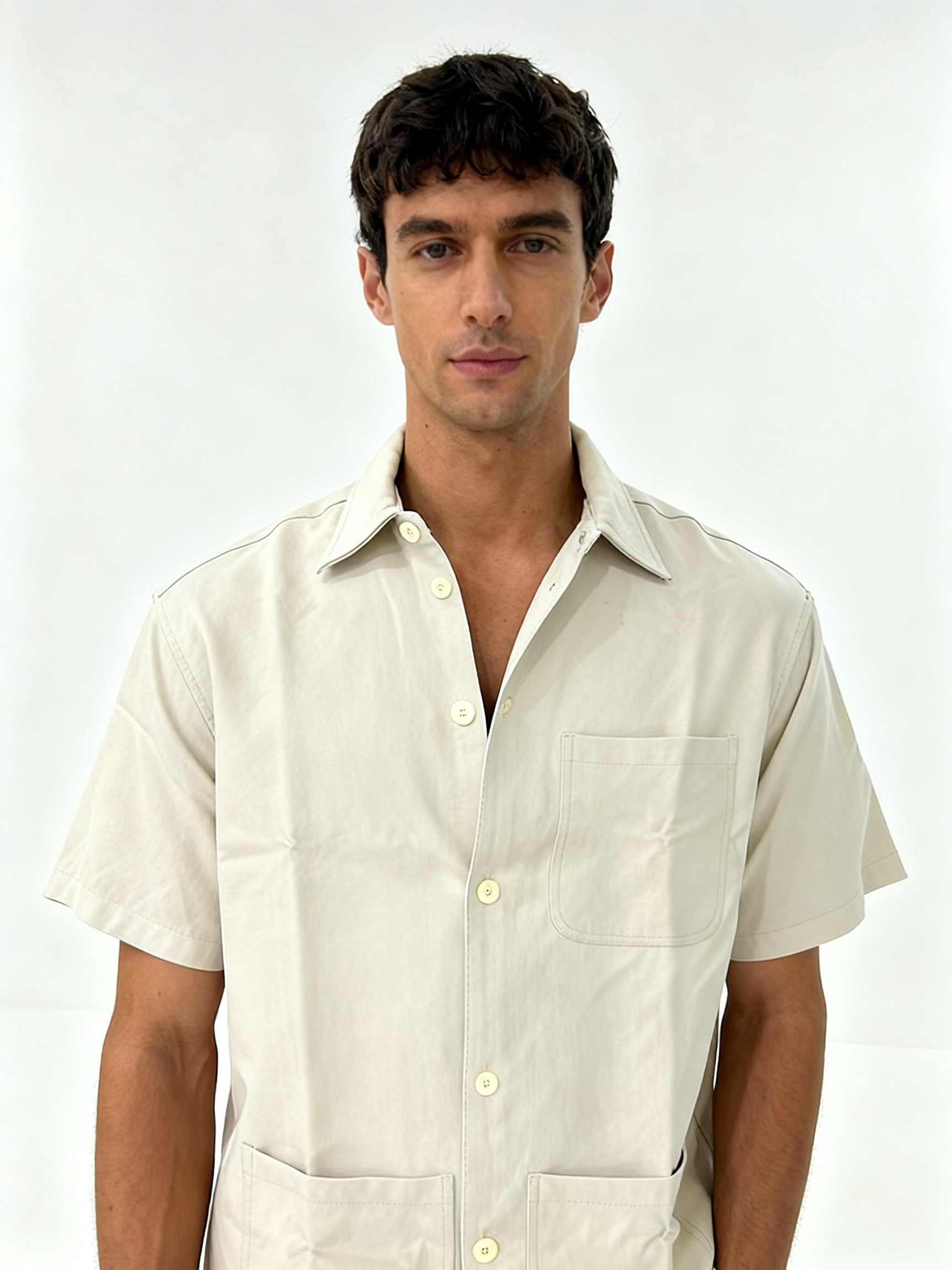 Oversized Half Sleeve Shirt