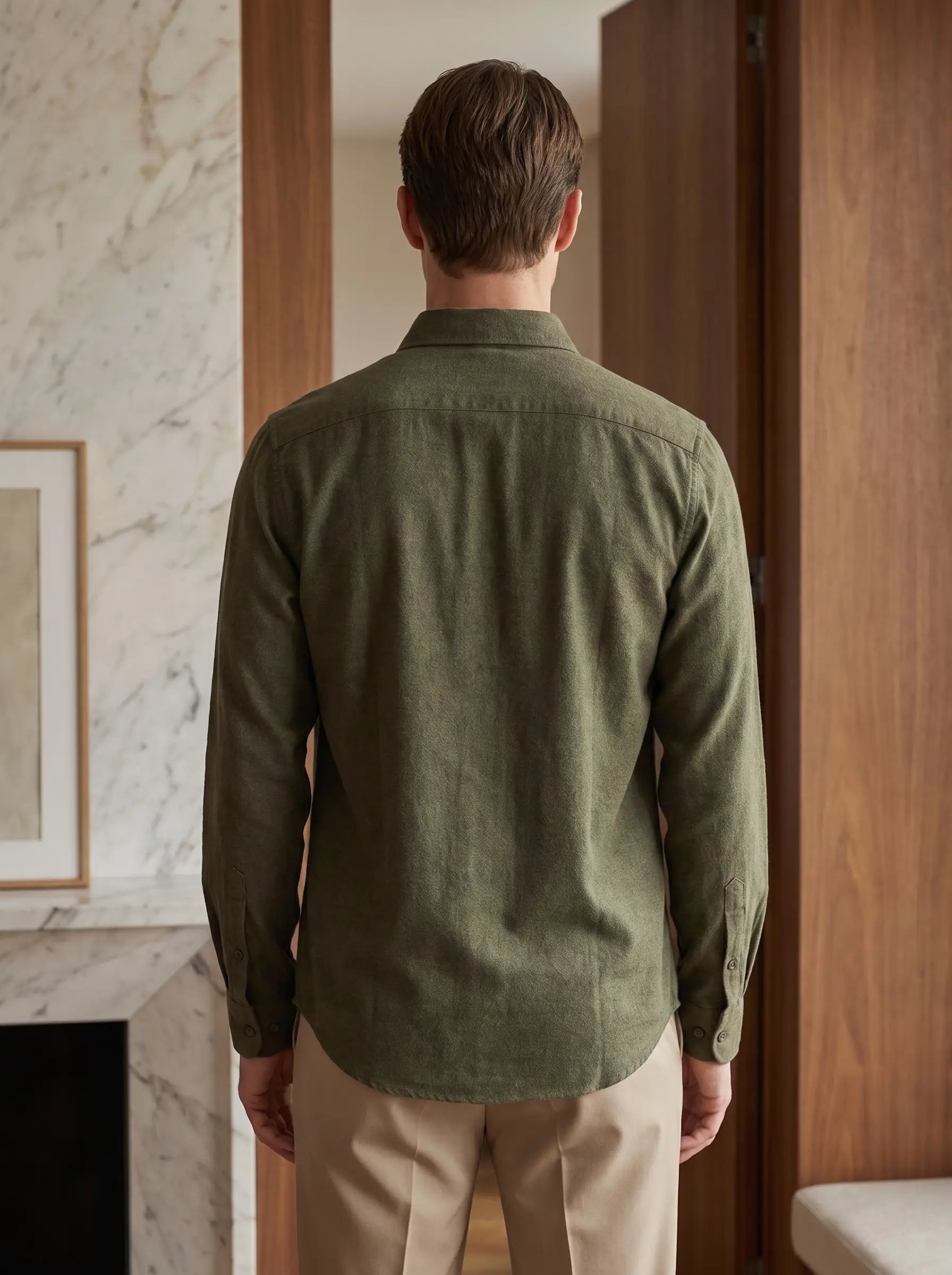Regular Fit Linen Shirt