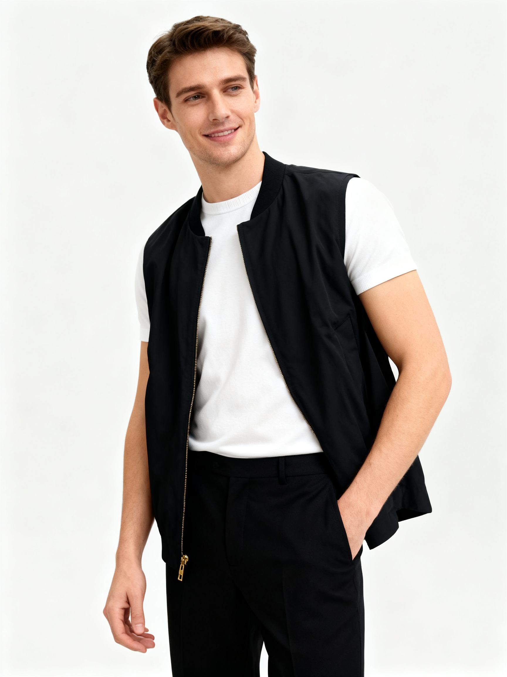 Bomber Vest Jacket