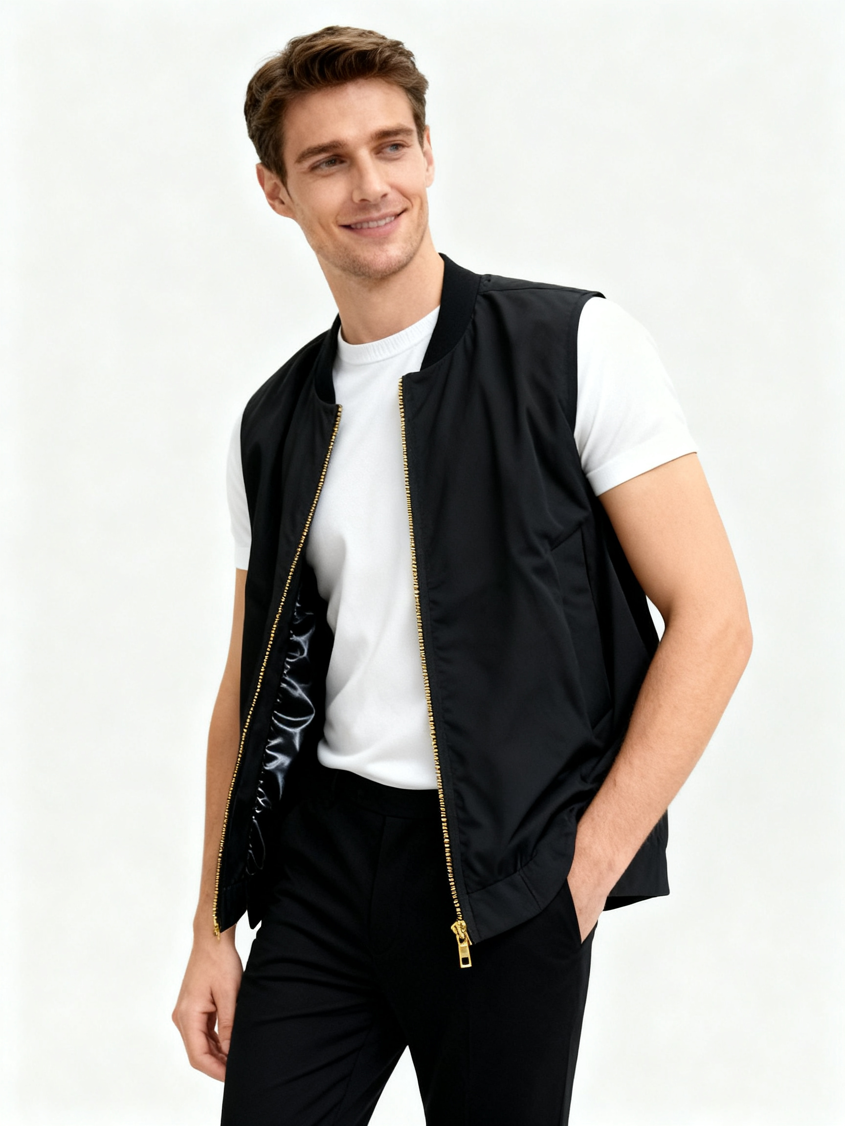 Bomber Vest Jacket