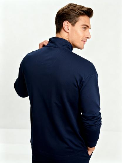 Quarter Zip Polo