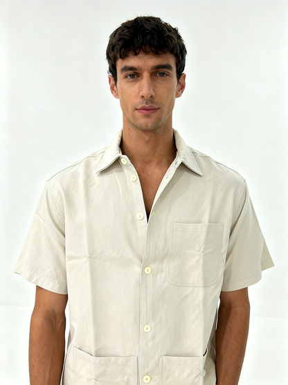 Oversized Half Sleeve Shirt