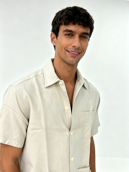 Oversized Half Sleeve Shirt