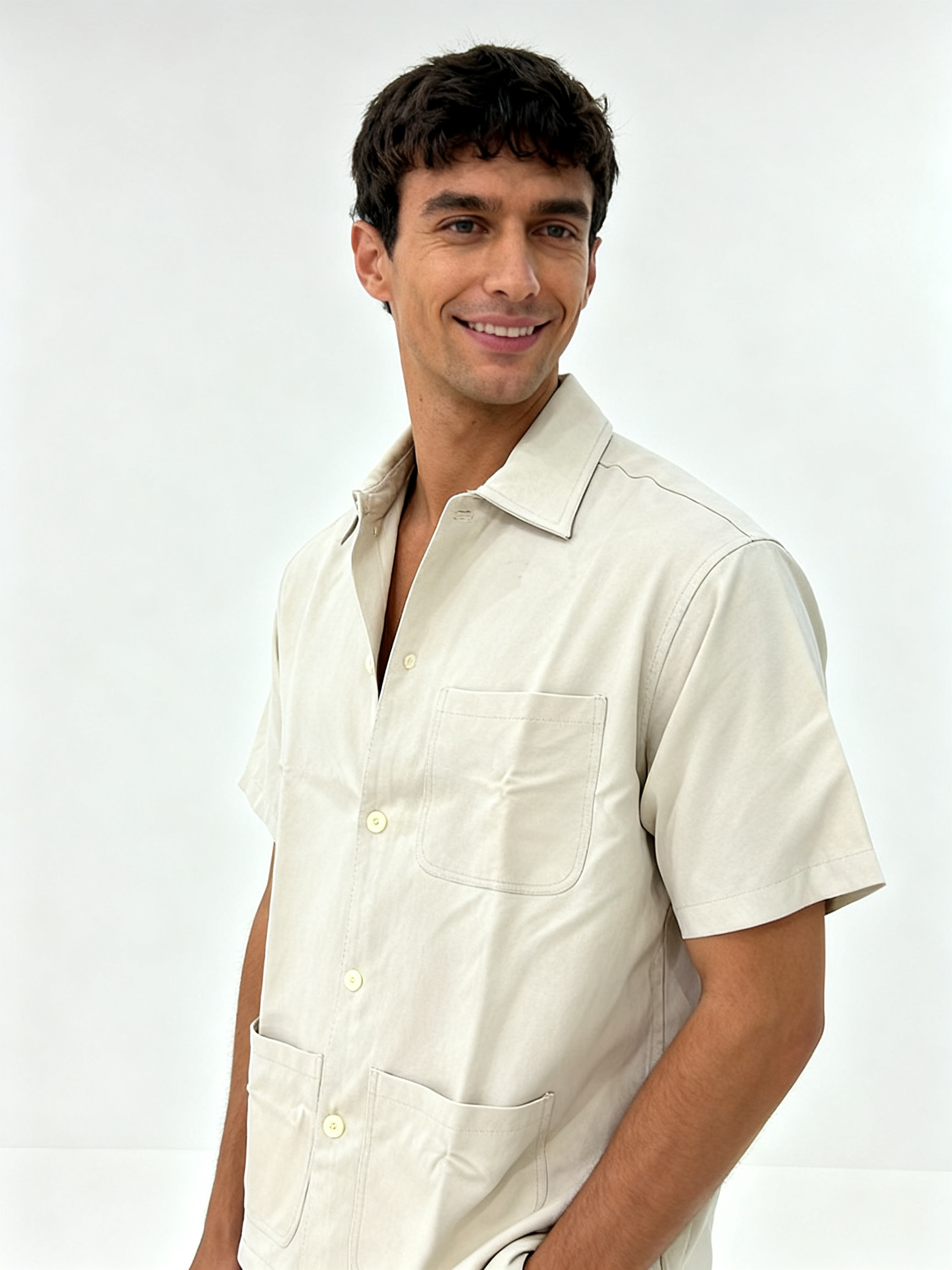 Oversized Half Sleeve Shirt