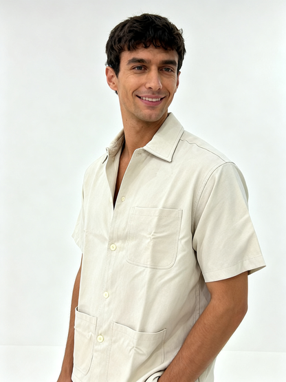 Oversized Half Sleeve Shirt