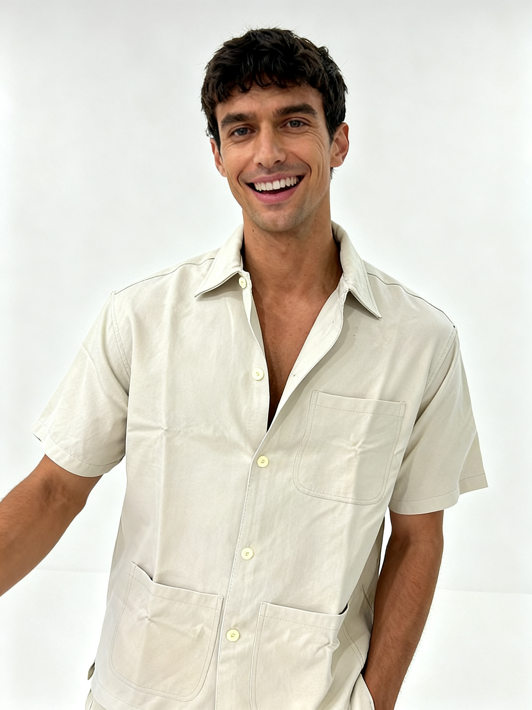Oversized Half Sleeve Shirt