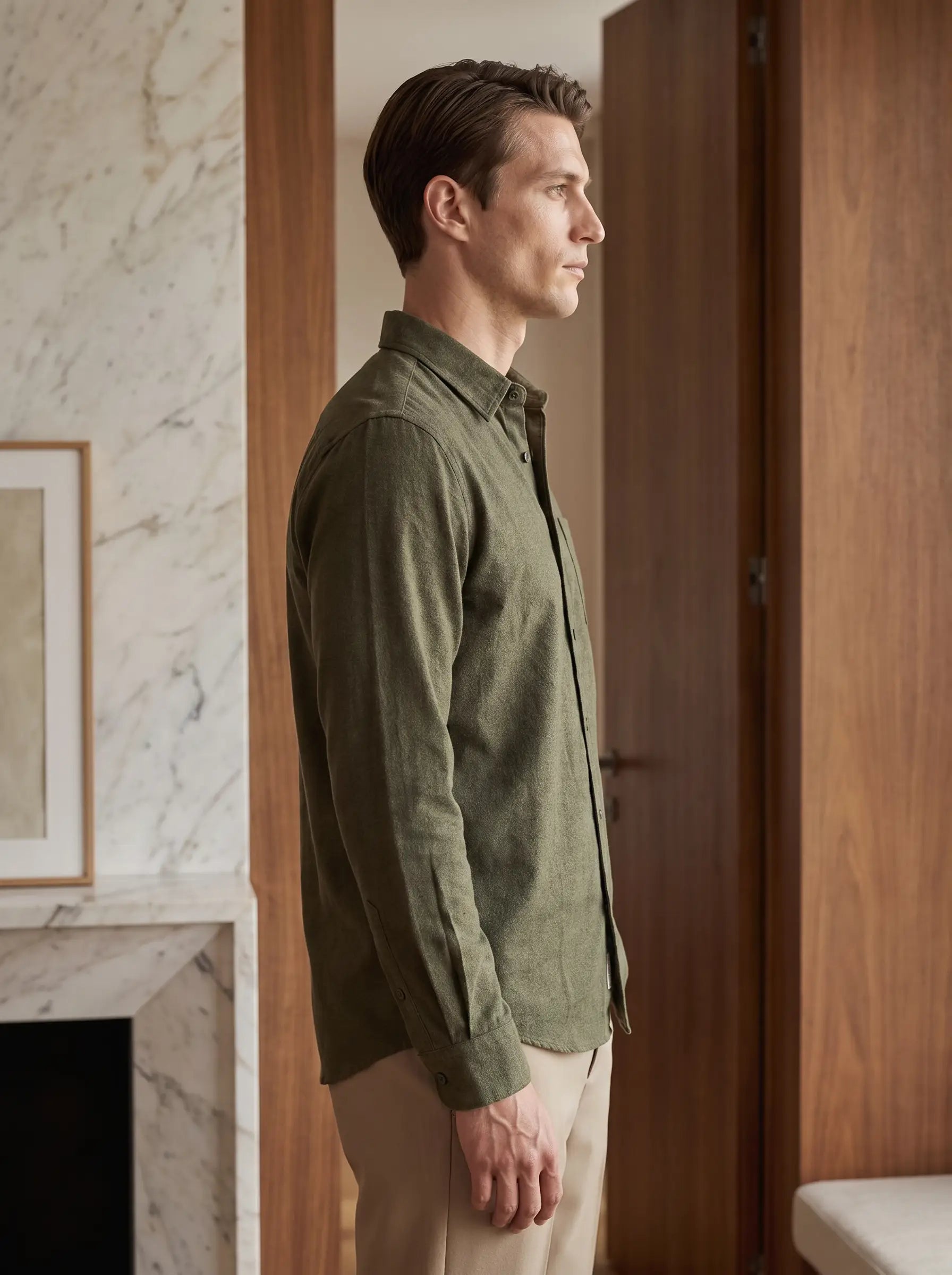 Regular Fit Linen Shirt